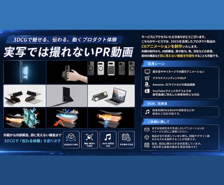 3DCGで魅力的な商品紹介動画を制作いたします イメージ1