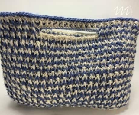 ちょっとそこまでバッグを作ります かぎ針編みで作る鞄や、ポーチを作ります！ イメージ1