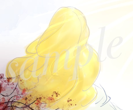 1枚絵・動画用等ご希望のイラスト描きます 闇や透明感など雰囲気のあるイラストが得意です。 イメージ1