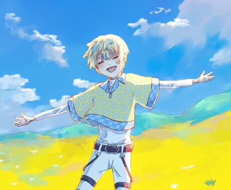 5月末まで！格安で1枚絵描きます かわいい系、彩度高めのイラスト描きます 1枚絵、SD…他可能 イメージ2