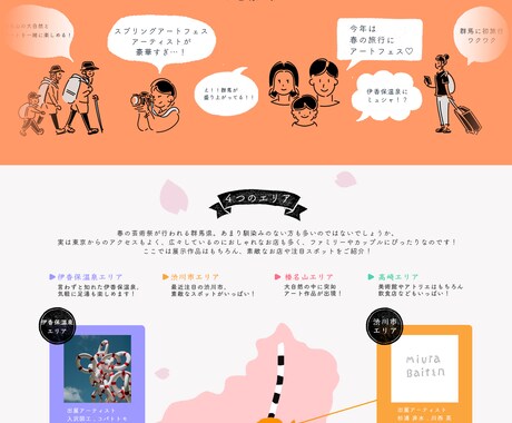 webページの見た目のデザインを制作致します ユーザーに見てもらいやすいWebページのデザインを作ります！ イメージ2