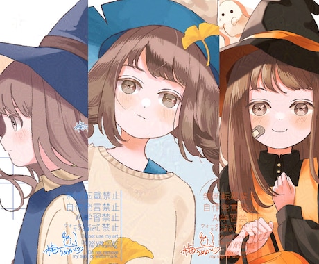 ナチュラルで優しい雰囲気のイラスト作成いたします 配信サムネに！立ち絵に！表紙に！ふんわり可愛いイラスト イメージ1