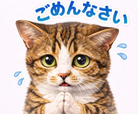 ペットの写真からLINEスタンプ作成します 写真を送るだけでOK。ペットを毎日使えるスタンプに イメージ2
