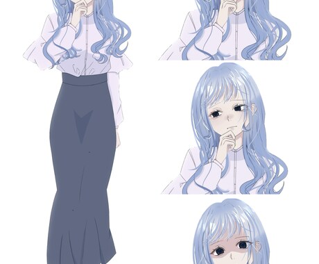 TRPGのイラスト描きます 自作シナリオキャラの立ち絵や探索者の立ち絵など イメージ2