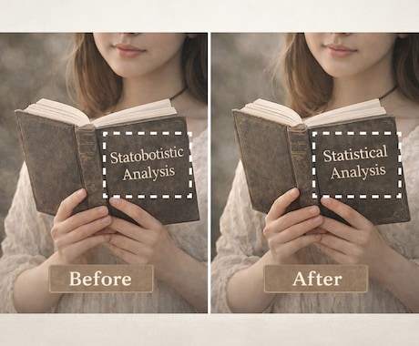 生成ＡＩ画像の修正や微調整をします 現デザイナーのプロによる修正対応 イメージ2