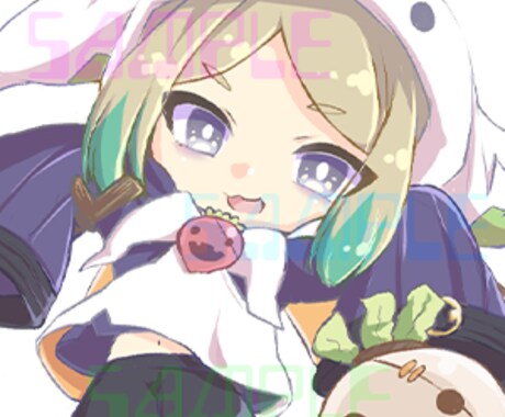 デフォルメイラストかきます アイコンから全身まで対応可能！ イメージ2