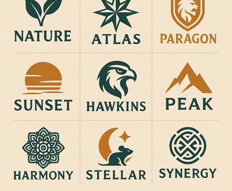 企業ロゴ、sns用アイコン作成を安価で作成します オリジナルのロゴやアイコンをら作りたい方安価で作成します イメージ2