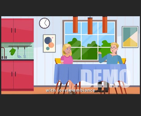 2Dアニメーション制作 動画オーダーます 手描きアニメーションオリジナル動画制作キャラクター動画イラス イメージ2