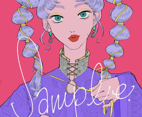 動きのある人物イラストを制作いたします パキッとした線と色味が売りです イメージ2