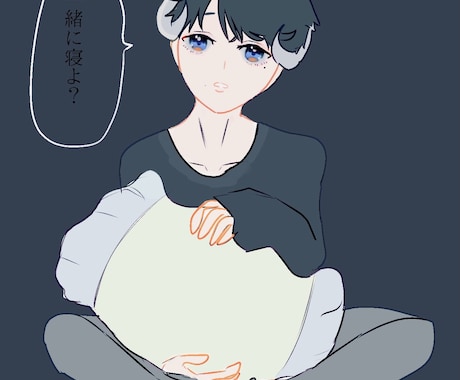 貴方専用の可愛い女の子、かっこいい男の子描きます アイコン、YouTube素材、プロフィール画像、似顔絵 イメージ2