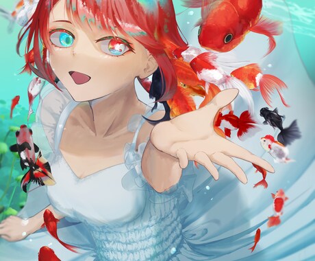 男女問わず/キャラクターイラスト描きます イメージ1
