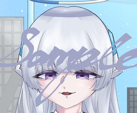 SNS用のイラスト描きます 暗い雰囲気のイラストが得意です イメージ2