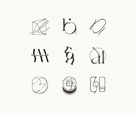 熱い想いをスタイリッシュで洗練されたロゴに込めます 修正OK｜aiデータ譲渡｜納品形式全て無料 イメージ2