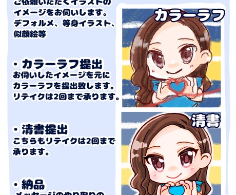 SNSアイコン承ります オンリーワンなイラストは如何ですか？ イメージ2