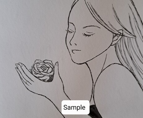 素敵なペン画を販売致します ペン画を描いて販売しております。依頼も受け付けます。 イメージ2