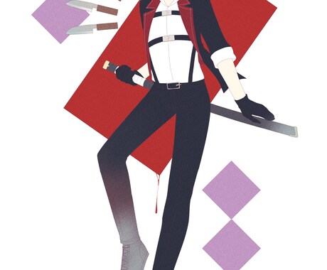 イラスト作成します アイコンや立ち絵などの作成します！ イメージ2