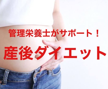 産後ダイエット あなた専用の食事のアドバイスします いまのお悩み整理、あなたが実践できる食習慣をご提案します! イメージ1