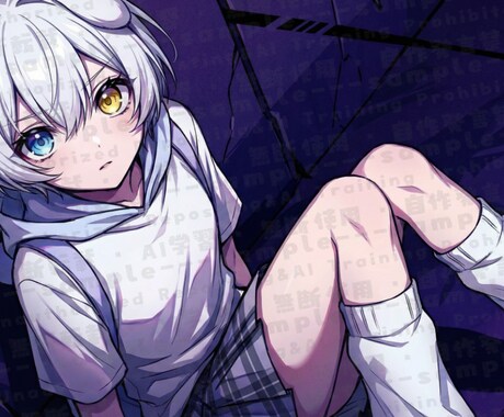 VTuber・配信者向け　立ち絵一枚絵制作します 配信・SNS・活動用に使いやすいイラストを制作します。 イメージ2