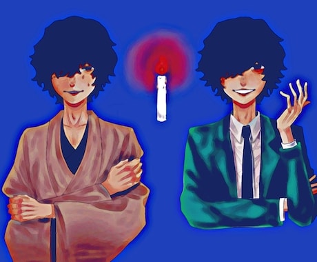 イラストを描きます 依頼されたアニメキャラや創作キャラなどを描きます。 イメージ1