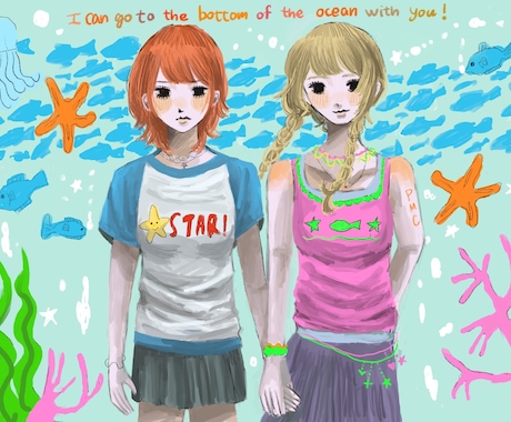 可愛くてY2Kなアイコン作成いたします 可愛らしいキャラクターのアイコン用イラストを作成致します！ イメージ2