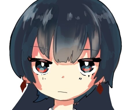 かわいいアイコン描きます 厚塗りっぽい質感の可愛い子を描きます！ イメージ1