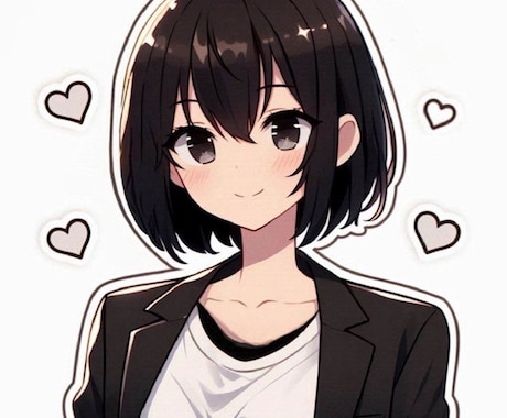 アニメ風な似顔絵を描きます SNSアイコン・グッズなど、用途に合わせたオリジナルイラスト イメージ2
