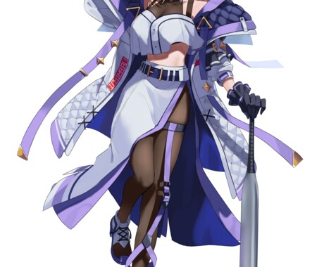TRPG・配信・グッズ用立ち絵制作します 透明感×鮮やかな色彩の目を惹く立ち絵を制作します！ イメージ2