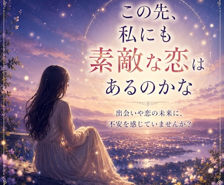 これからの恋鑑定｜新しいご縁と恋の流れを占います まだ見えない恋の景色を、そっと映し出します イメージ2