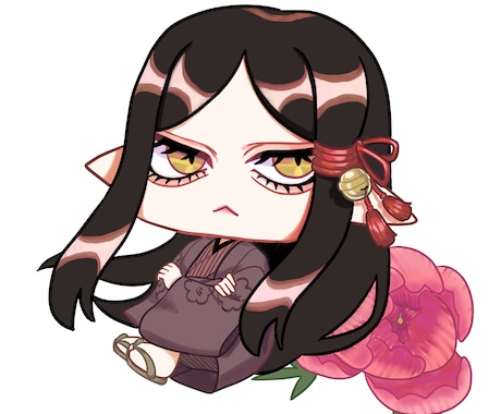 SDキャライラスト描きます ぷにっとやわらかそうなSDキャラ描きます イメージ1