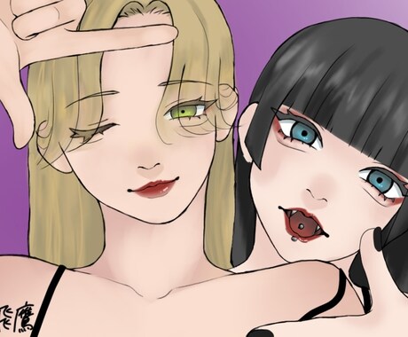 夢絵描きます 貴方と好きなキャラを同じ次元に イメージ1