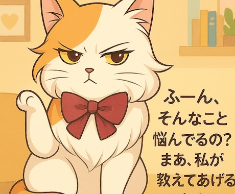 ツンデレ姫ゆずが恋の悩みに答えます ツン名言画像つき♪姫が恋をぶった斬るにゃ！ イメージ2