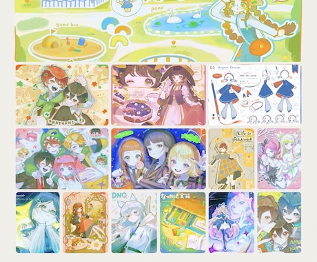 やさしい色合いのキャラ1枚絵・アイコンを描きます ご希望に沿ってイラストを制作いたします。 イメージ2