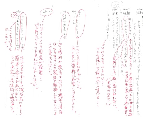 大学入試小論文の添削指導をします 「（旧）東大後期小論文」模試で全国１位の指導者による赤ペン！ イメージ2