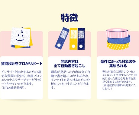 ユーザビリティテストを驚くほど簡単にします チャットで依頼するだけ！音声付き動画がお届けします！ イメージ2