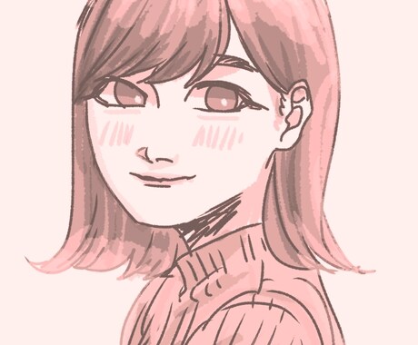 単色/フルカラーの似顔絵を提供します 可愛いイラストのまま似ている似顔絵が欲しい方に イメージ2