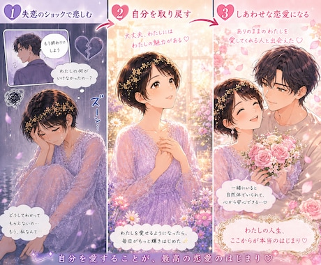 複雑・復縁・音信不通...視えたままお伝えします あなたの恋愛をアゲサゲなしで正直に♡本気のしあわせに導きます イメージ1