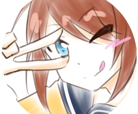 SNS用アイコン・ヘッダー描きます 絵柄(使うペンの違い)は3種類選べますFAの委託も受け付け中 イメージ1