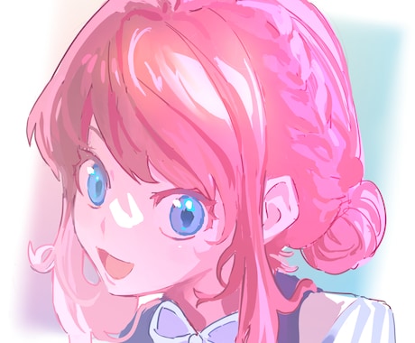 SNSアイコン作成いたします 透明感のあるイラストをアイコンにしてみませんか？ イメージ1