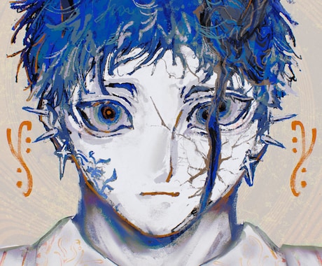 厚塗りのようなタッチを残したイラストを制作します アイコンやサムネ、一枚絵など幅広い絵柄で対応します！ イメージ2