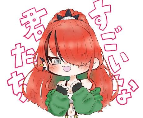 SNS用アイコン、似顔絵イラスト作成します 似顔絵、オリキャラをデフォルメからリアルな絵柄でお描きします イメージ2