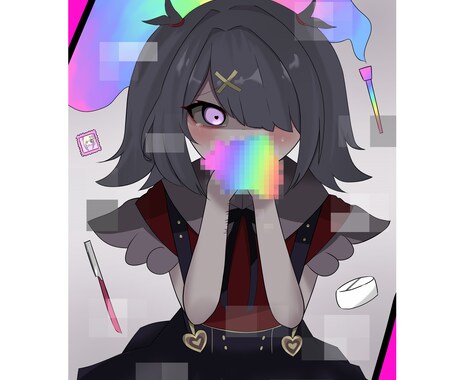 最低価格でキャラデザ承ります ゲームやTRPGのキャラデザやスチル絵承ります。 イメージ2