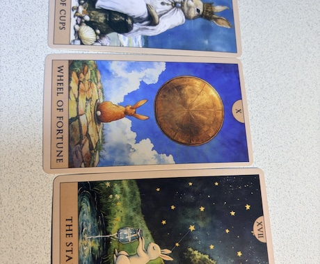 タロットカードからアドバイスカードを３枚引きます 助言が欲しいだけのあなたにおすすめです。 イメージ1