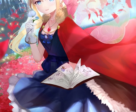 雰囲気の柔らかいイラストをお描きします SNSのヘッダーやアイコン、ゲームや小説の立ち絵・挿絵などに イメージ1