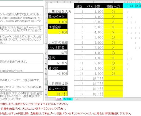 バイナリーオプション資金管理のお悩みを克服できます バイナリーオプションの最適なベット額を自動決定！ イメージ2