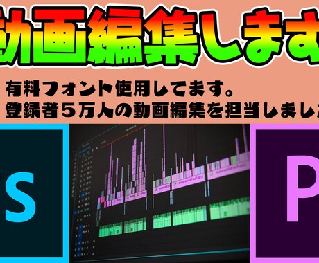 1分〜10分程度の動画を編集します 色々な動画を編集します！テキストスタイルを作ります！ イメージ1