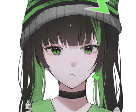 バストアップイラストを描きます SNS用アイコンや個人鑑賞用に！ イメージ1