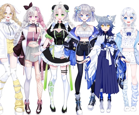 あなただけのオリジナルキャラクター作成いたし、ます TRPG、IRIAM、動画・配信用、SNS用に！ イメージ2