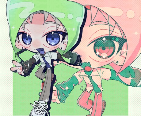 短納期で可愛いイラスト承ります イメージ1
