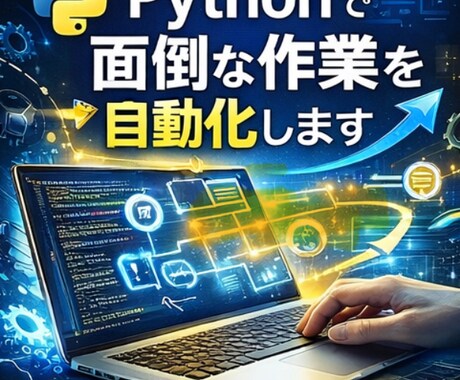 Pythonで面倒な作業を自動化します 手作業を減らし時間を取り戻したい方へ！ イメージ2
