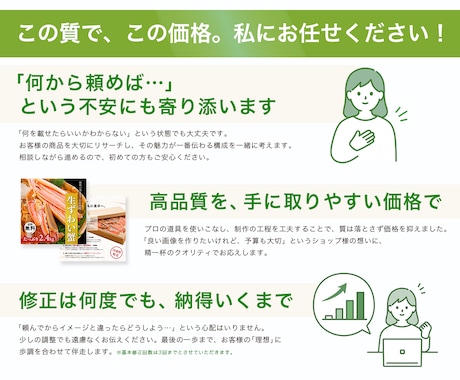 クリック率を最大化、売上に繋がる画像を制作します 【４月限定！3名様に限り1枚無料プレゼント！】 イメージ2